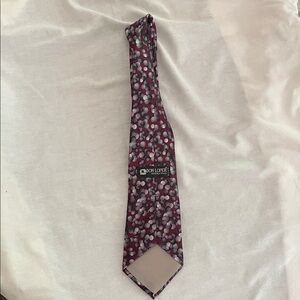 Icon Loper Burgundy and Gray Men's Tie